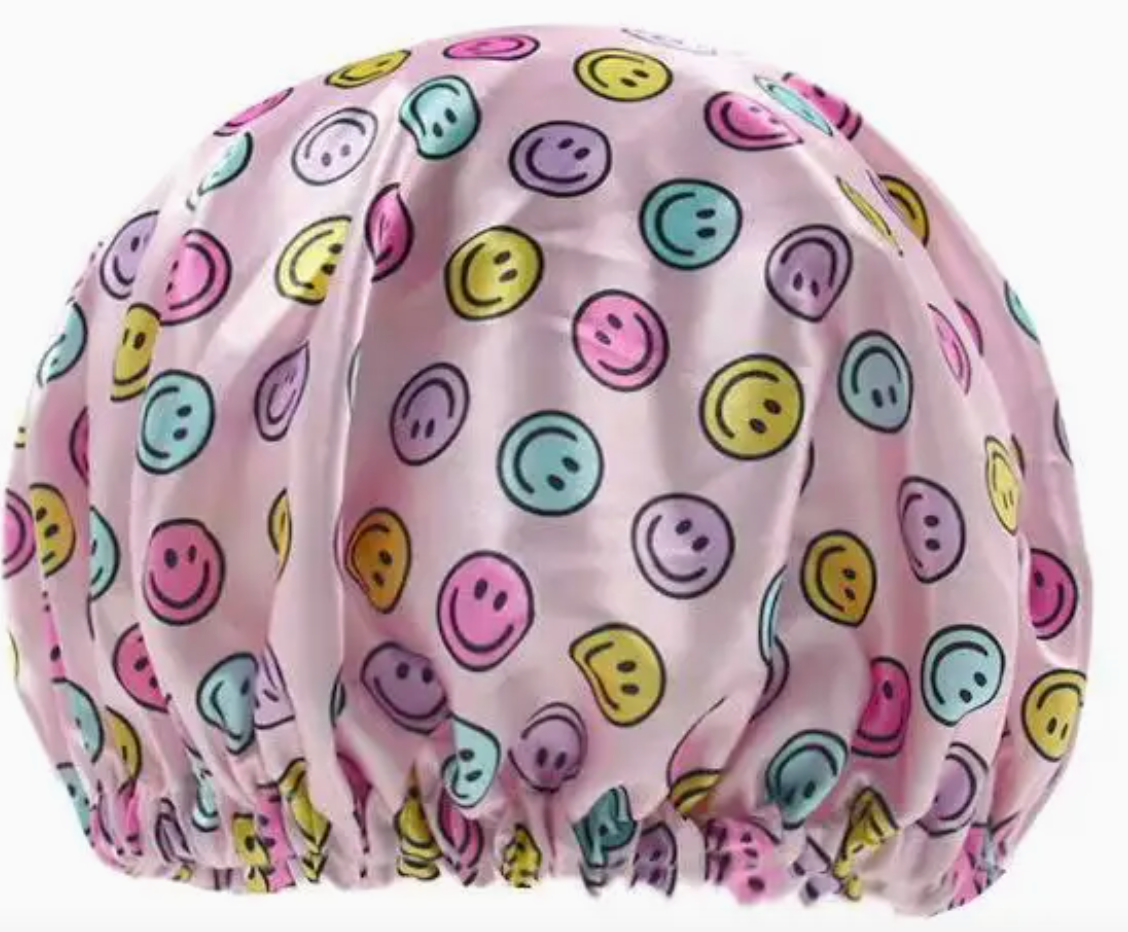 Smiley Satin Bonnet