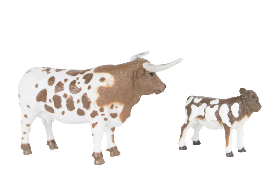 Longhorn Cow & Calf