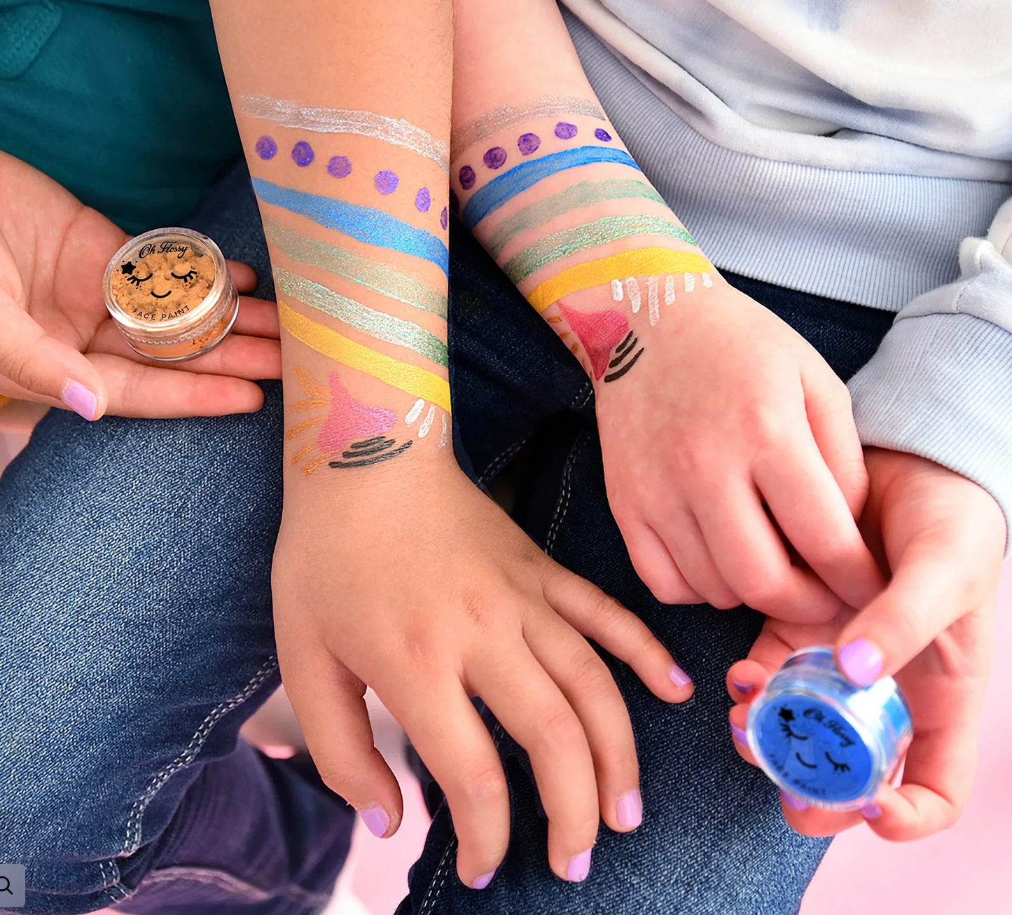 Oh Flossy Magic Garden Face Paint Set