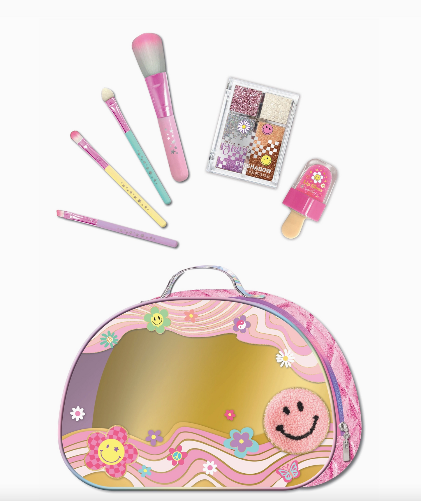 Glamz Beauty Bag,Groovy Flower