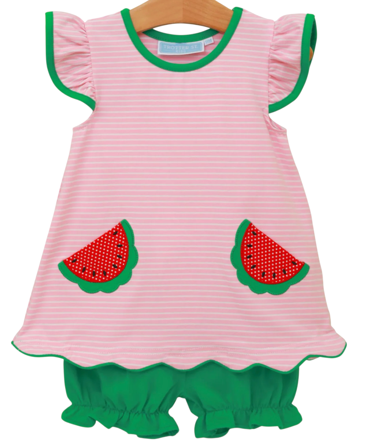 Trotter Street Kids One in a Melon Bloomer Set