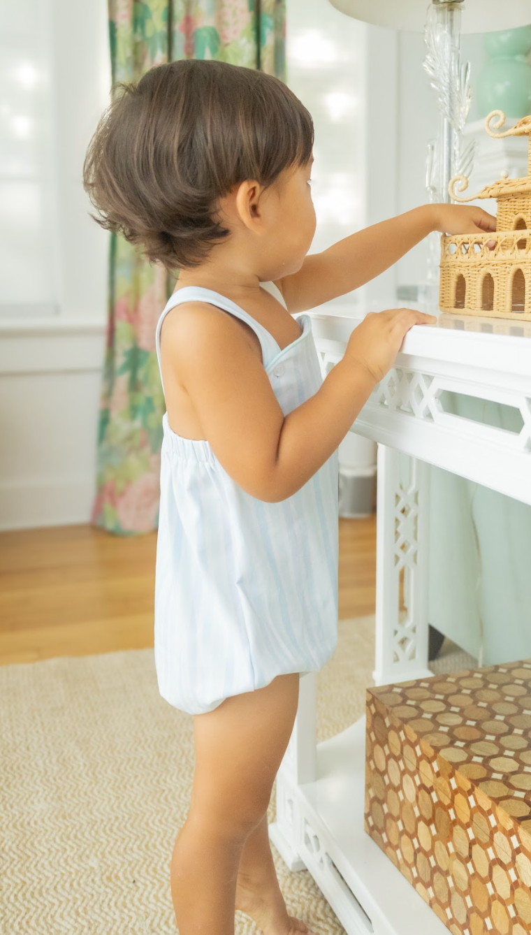 Cypress Row Seaside Stripe Silas Sunsuit