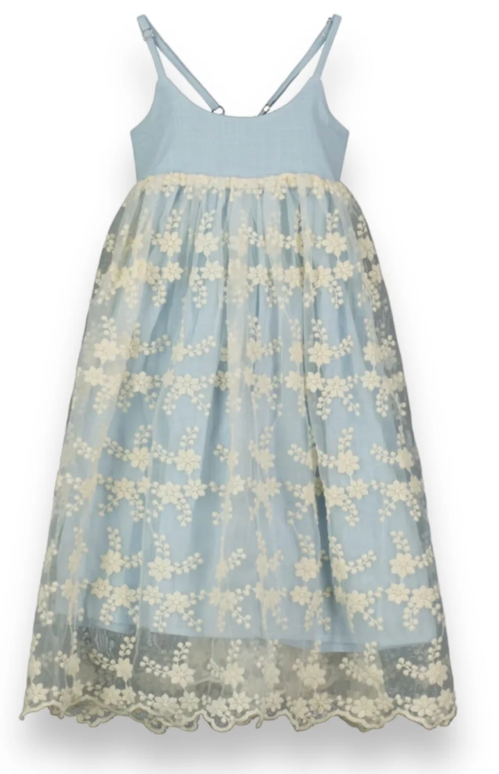 Vignett Marin Reversible Dress - Lt Blue