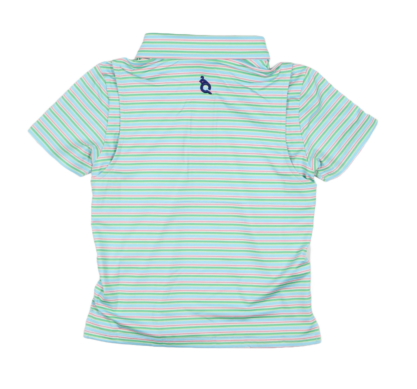 Blue Quail Sherbet Stripe Polo SS Shirt