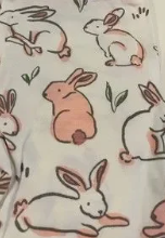 Mud Pie Pink Bunny Pajama Set - 5T