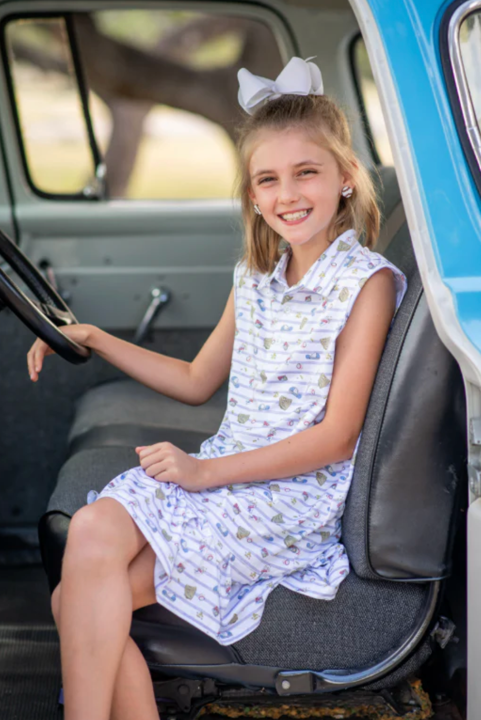 Blue Quail 7th Inning Stretch Polo Sleeveless Dress