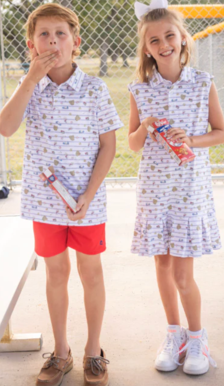 Blue Quail 7th Inning Stretch Polo Sleeveless Dress