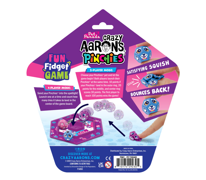 Crazy Aarons Pinchies Pet Parade