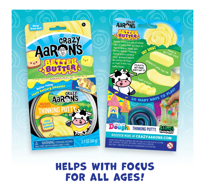 Crazy Aaron's Better Butter Thinking Putty