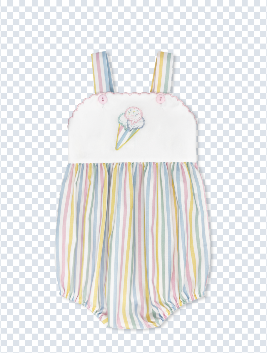 Lullaby Set Lynn Bubble Sorbet Stripe w/Ice Cream Cone