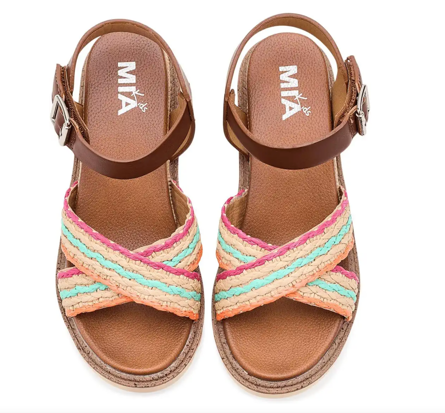 Mia Zhella Cognac Multi Shoe