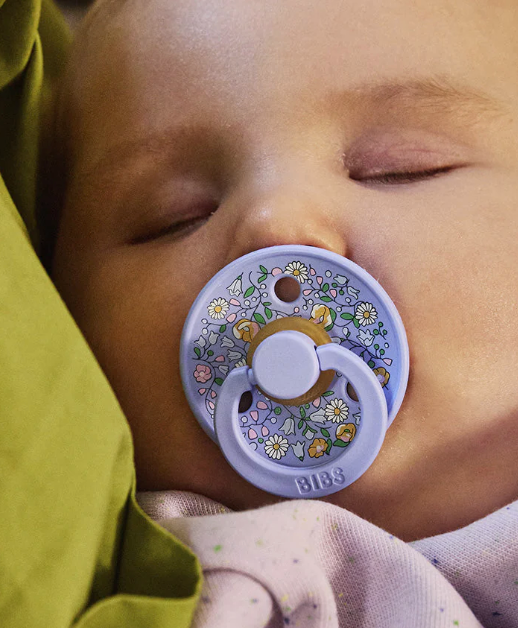 BIBS x LIBERTY Colour Pacifiers 2 Pack Chloe Meadow - Ivory Mix