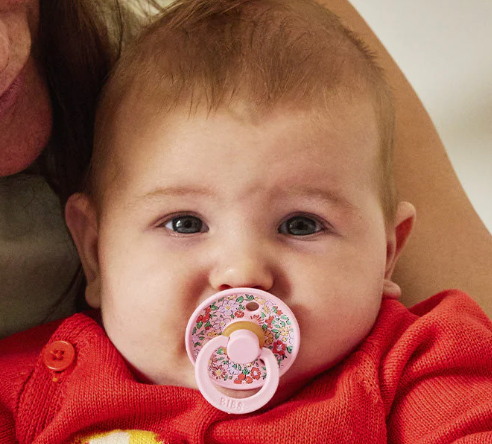 BIBS x LIBERTY Colour Pacifiers 2 Pack Oscar Meadow - Petal Mix