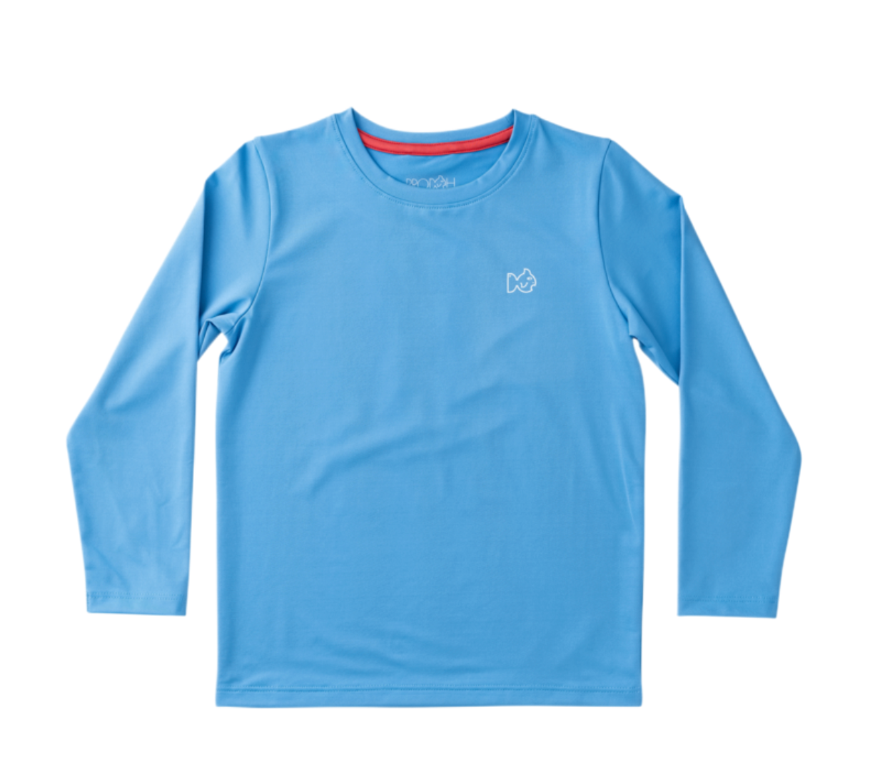 Prodoh Long Sleeve Pro Performance Marina Blue Dog w/Flag
