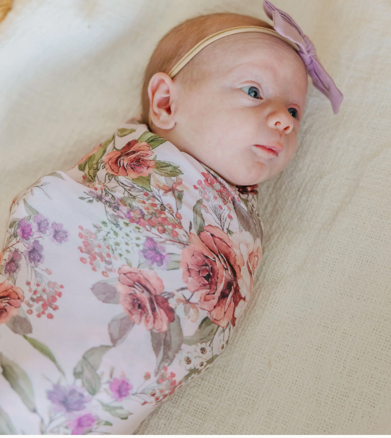 Copper Pearl Swaddle - Deborah