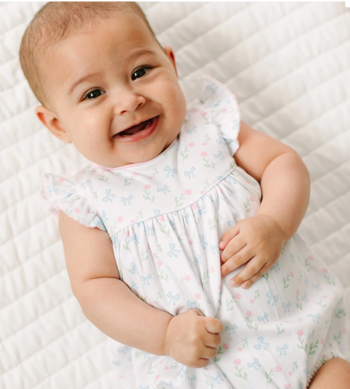 Magnolia Baby Evelyn's Classics Print Bubble