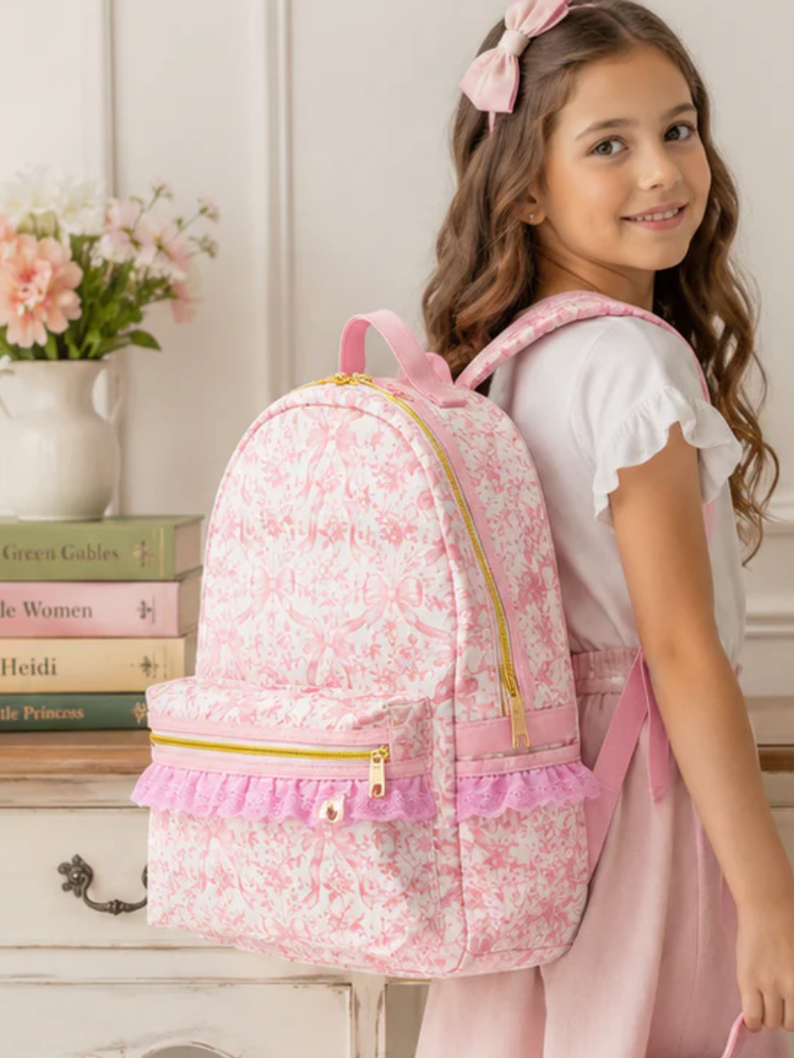 Cheeky Plum Bree Backpack - Heirloom Rose