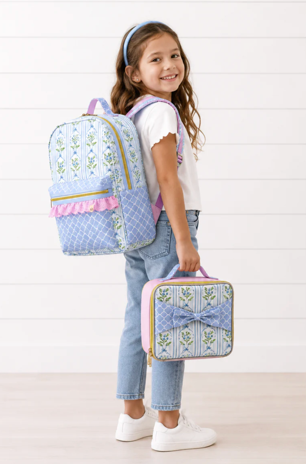 Cheeky Plum Bree Lunchbox - Forget Me Not