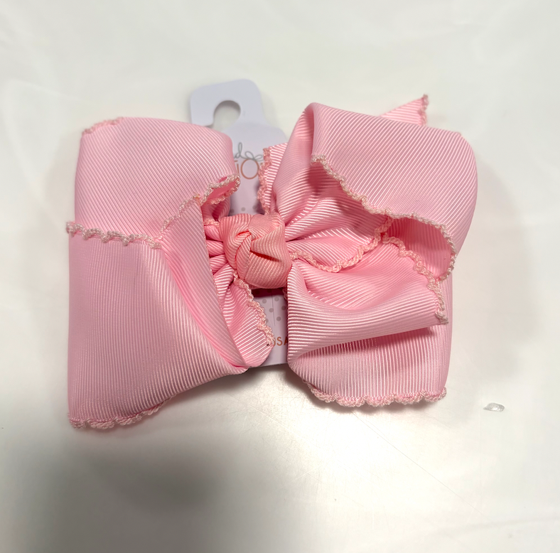 XL Crochet Edge Bow