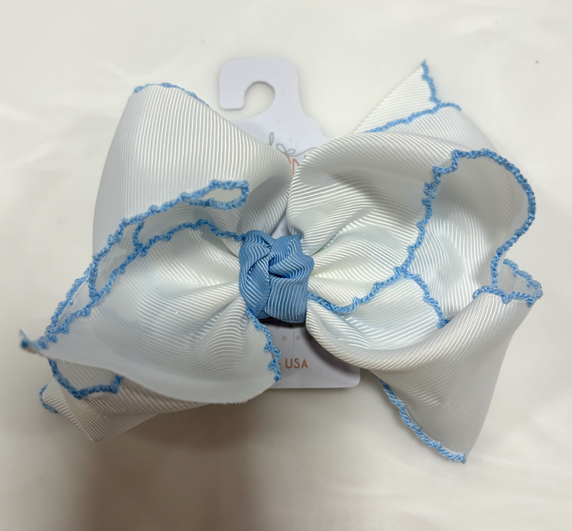 XL Crochet Edge Bow