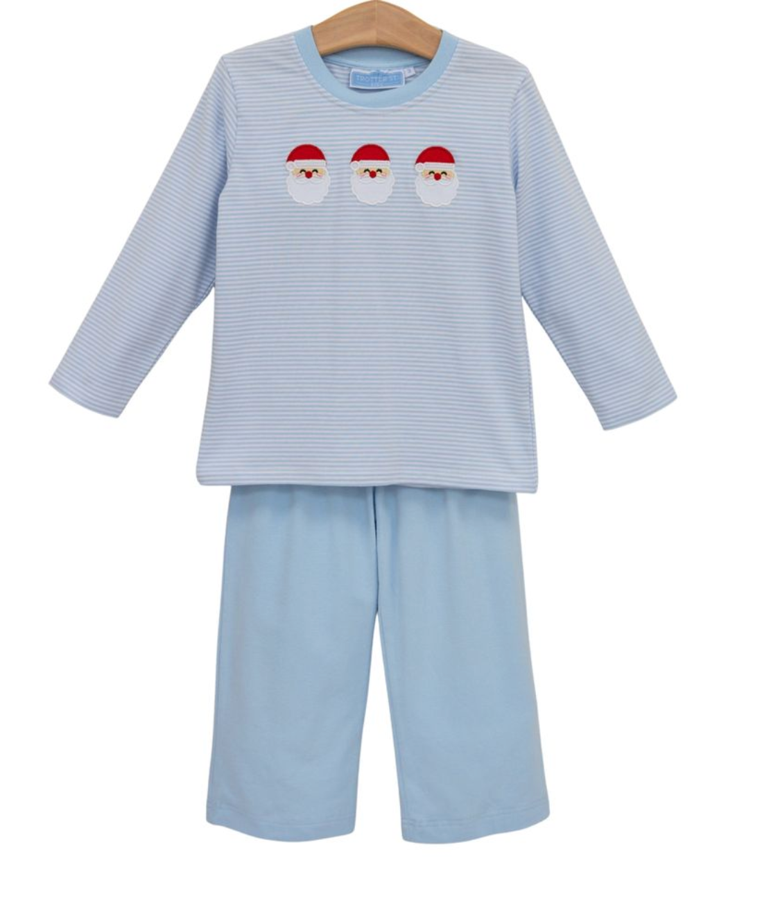 Trotter Street Kids Santa Trio Set Blue