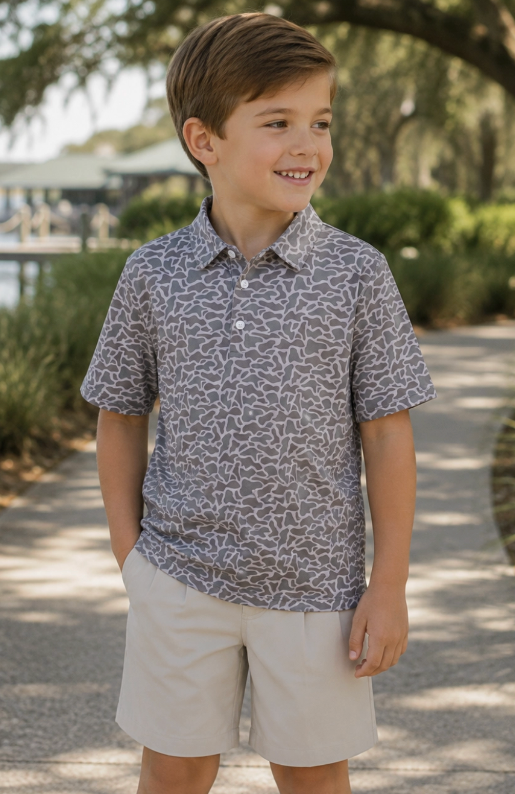 Meripex Badlands Camo Polo