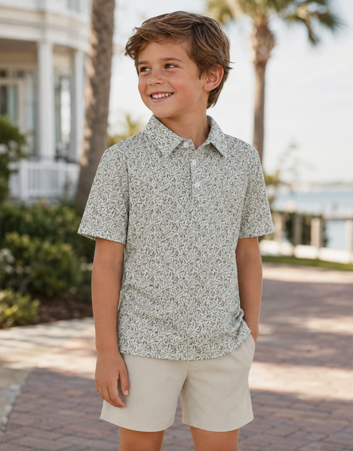 Meripex The Outdoorsmen Print Polo