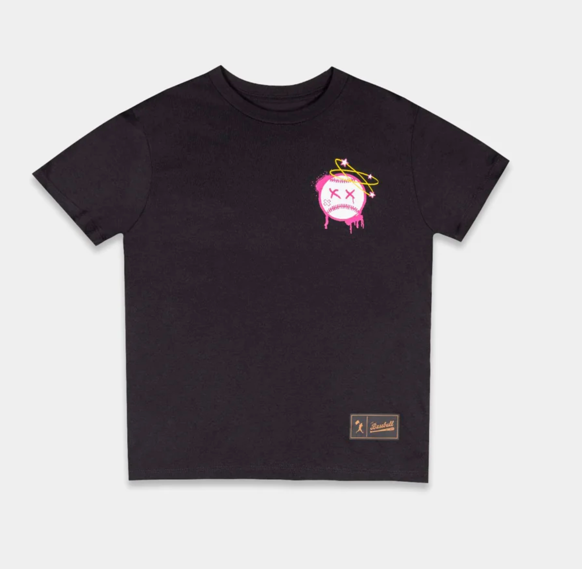 Baseballism Bat Bros Bad Day T-Shirt (Black) - Youth
