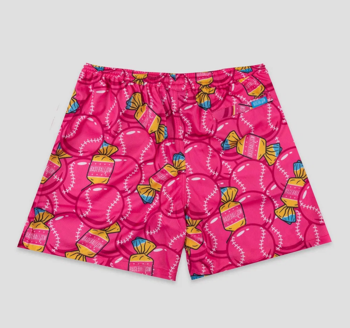 Baseballism Bubbles and Doubles Diamond Air Mesh Shorts - Youth