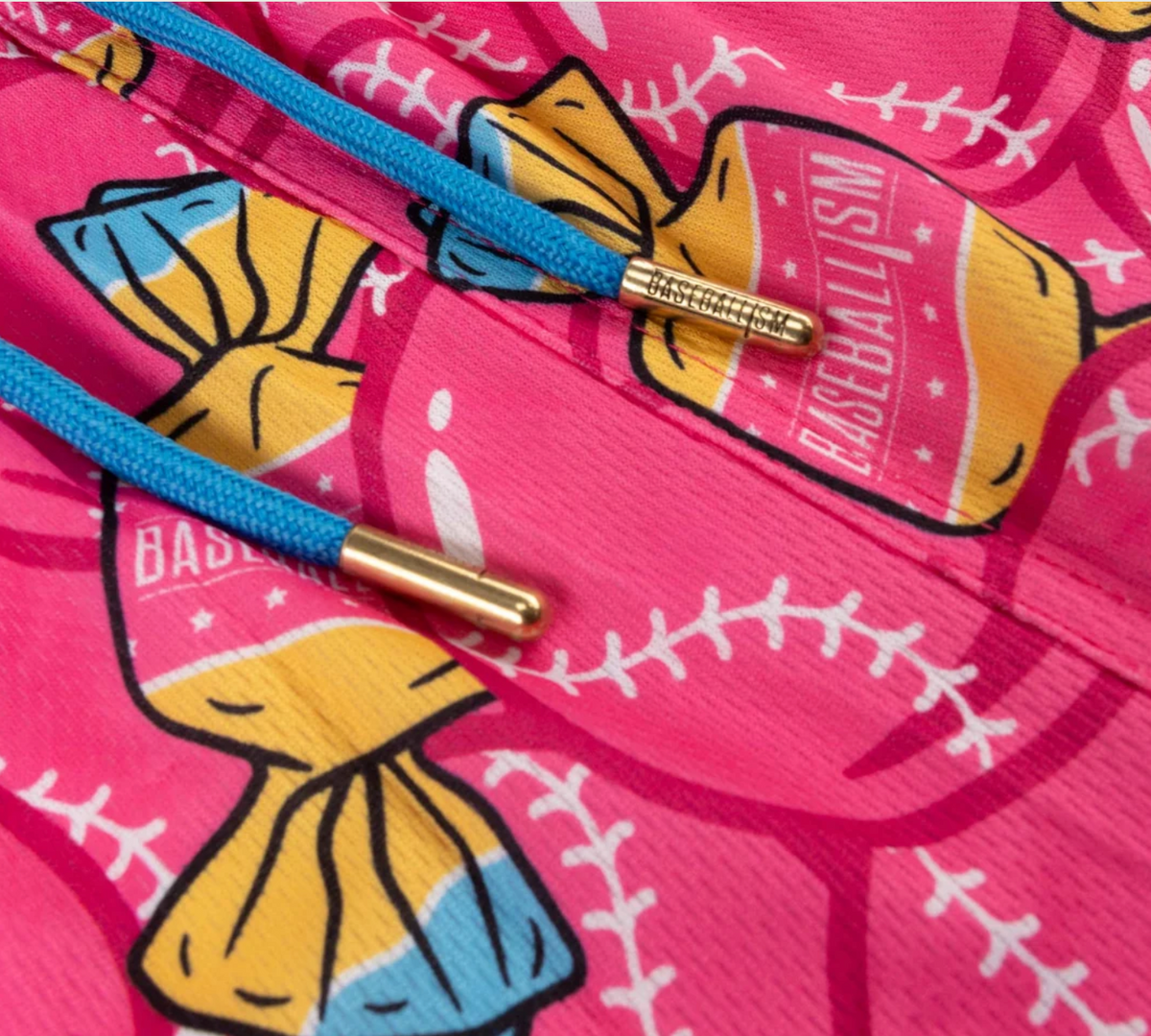 Baseballism Bubbles and Doubles Diamond Air Mesh Shorts - Youth