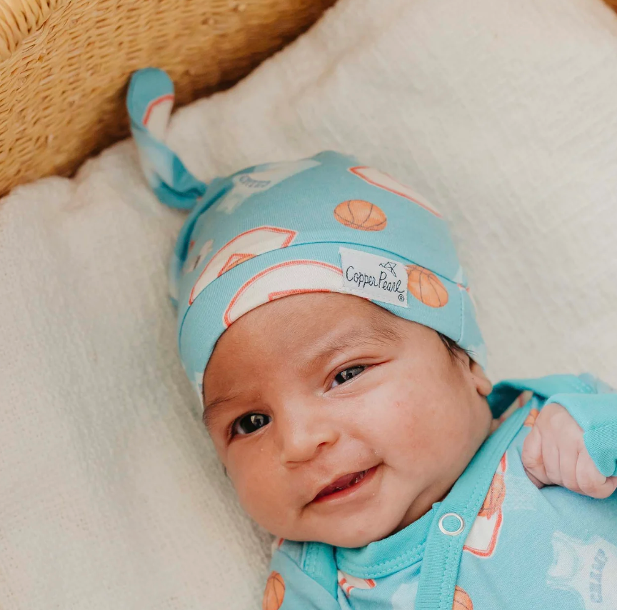 Copper Pearl Slam Dunk Top Knot Hat