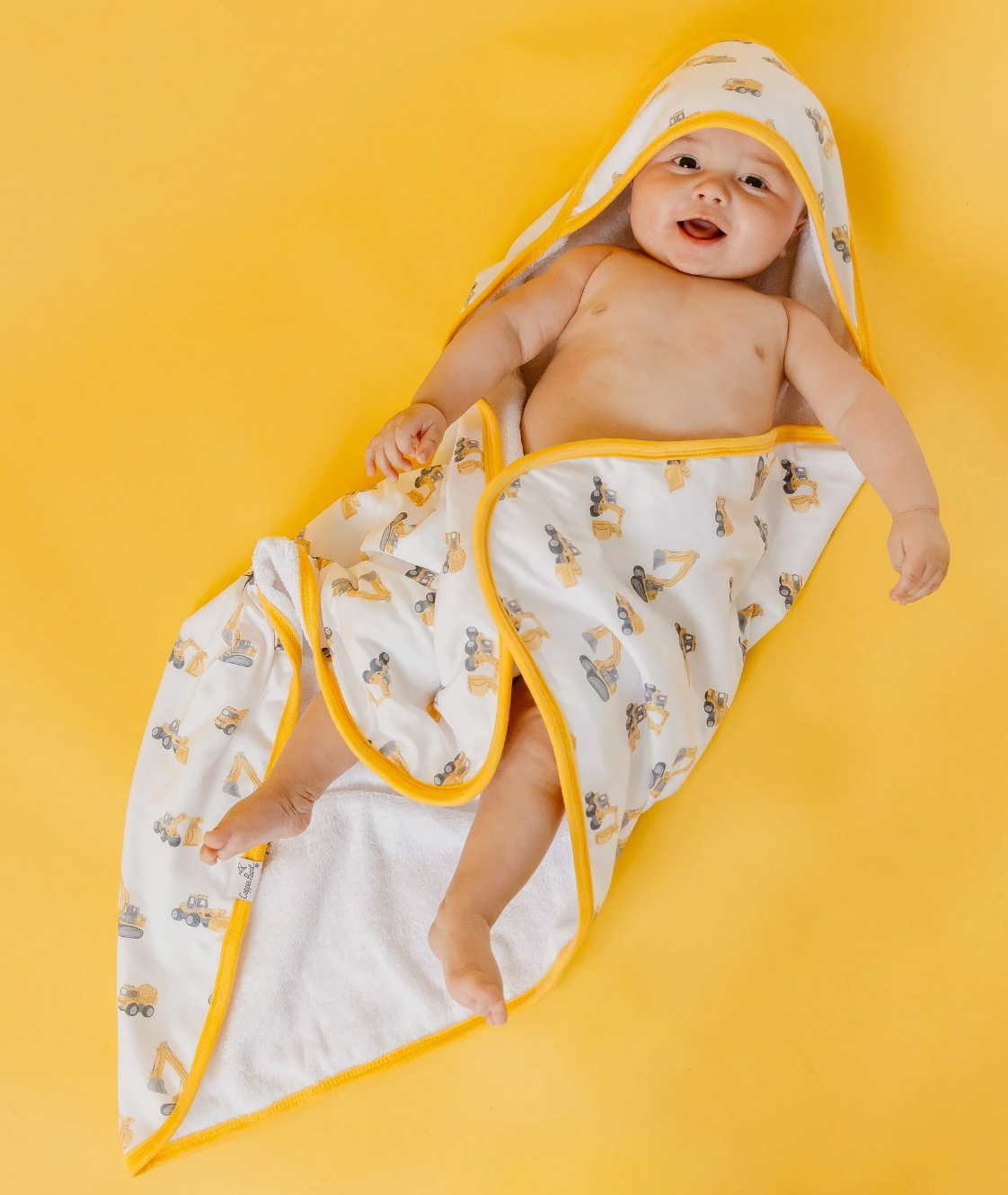 Copper Pearl Dozer Premium Baby Knit Hooded Towel