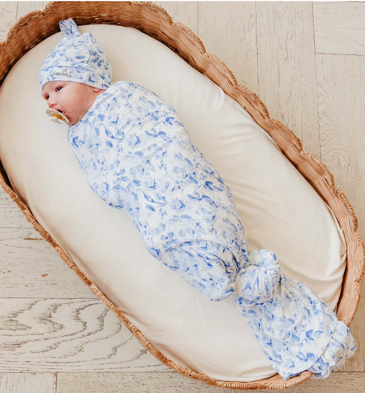 Copper Pearl Priscilla Bamboo Swaddle