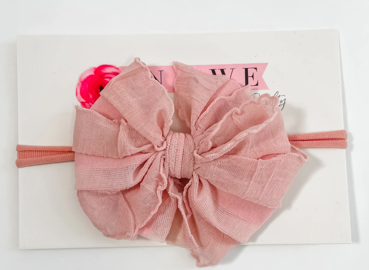 Mini Ruffle Headband