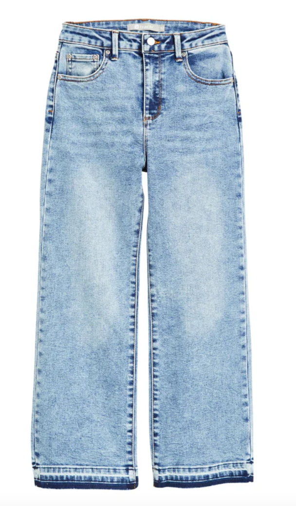 Indigo Jean w/ Frayed Hem