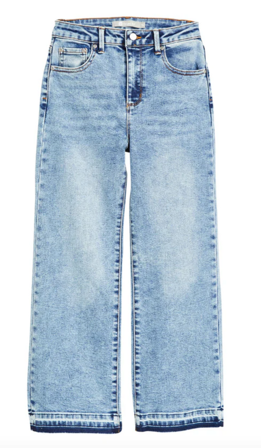 Indigo Jean w/ Frayed Hem