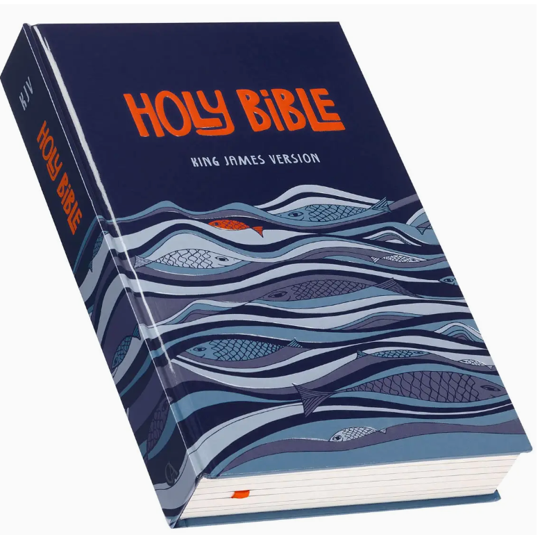 KJV Bible Kid Edition Hardcover, Blue