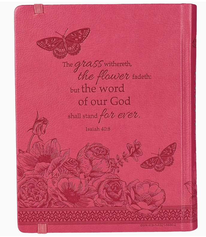 KJV My Creative Bible Faux Leather Hc, Pink