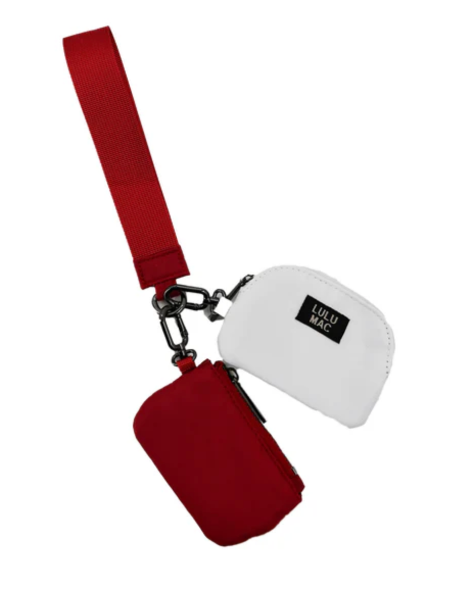 LULU MAC Double Pouch Wristlets (Various Colors)