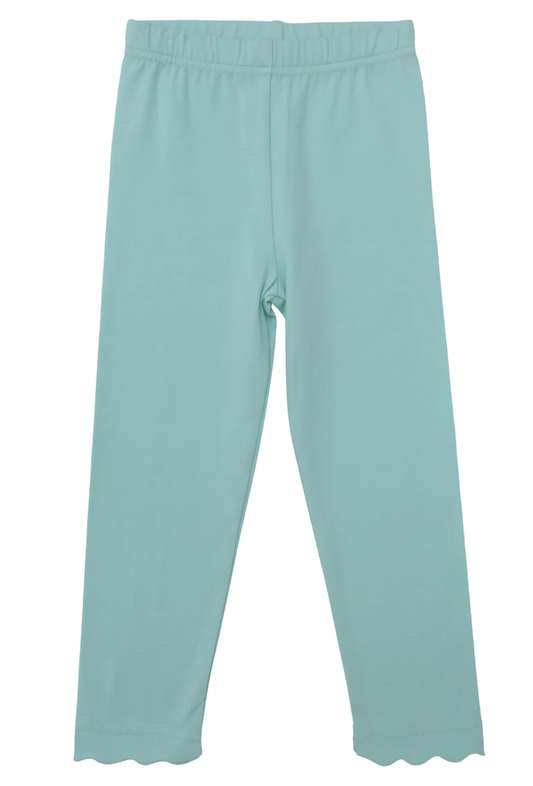 TSK Scallop Leggings Mint
