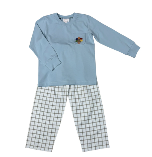 Whimsy Bay Kids Turkey Time Pant Set