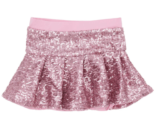Azarhia Sequin Velvet Skort