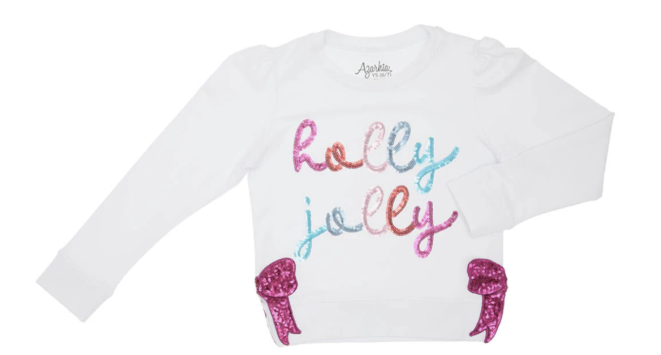 Azarhia Sequin Holly Jolly