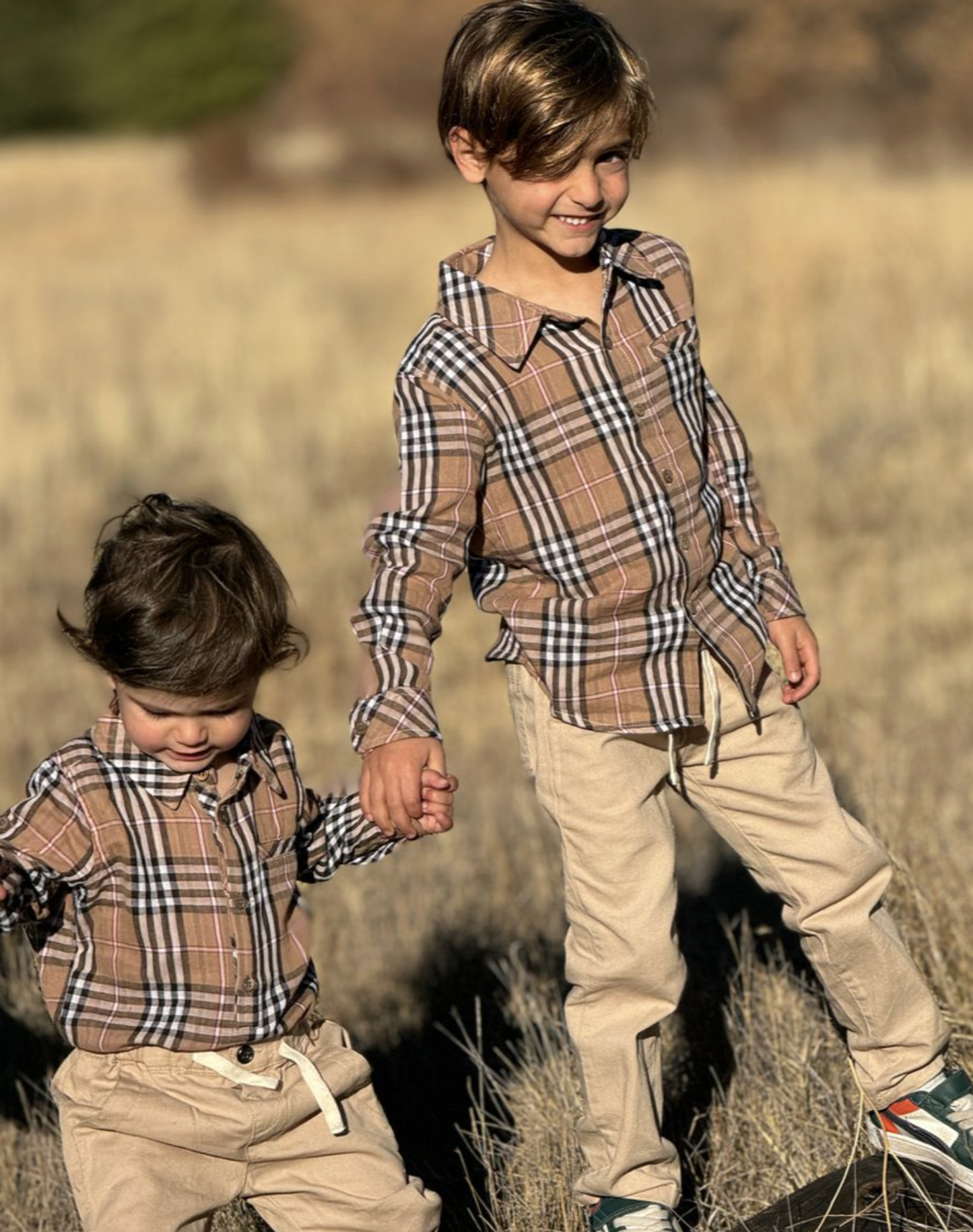 Me & Henry Jay Twill Pants - Stone