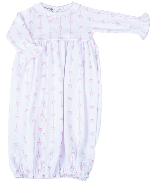 Magnolia Baby Amelia's Classic Ruffle Gathered Gown