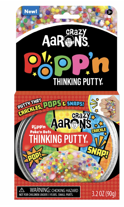 Crazy Aaron's Popp'n Thinking Putty