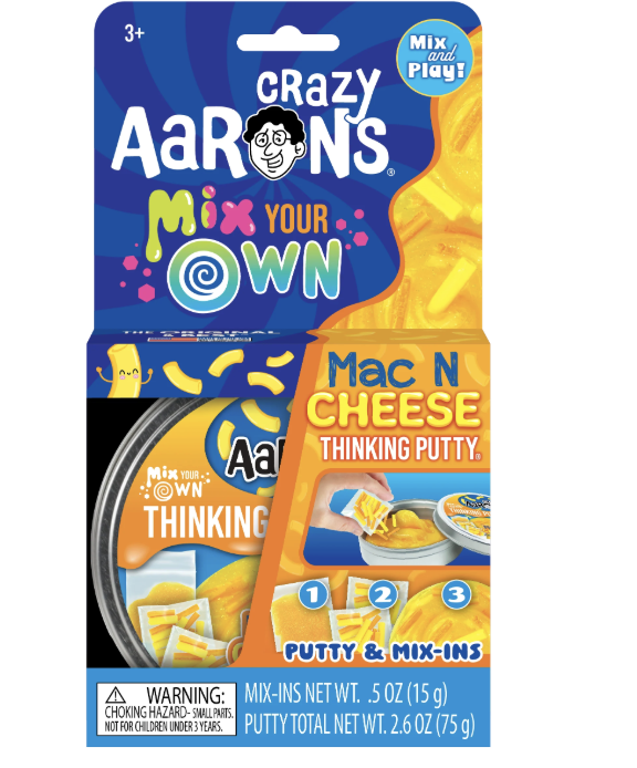 Crazy Aarons Mac N Cheese Thinking Putty