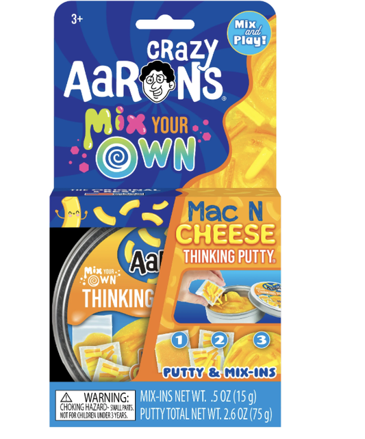 Crazy Aarons Mac N Cheese Thinking Putty