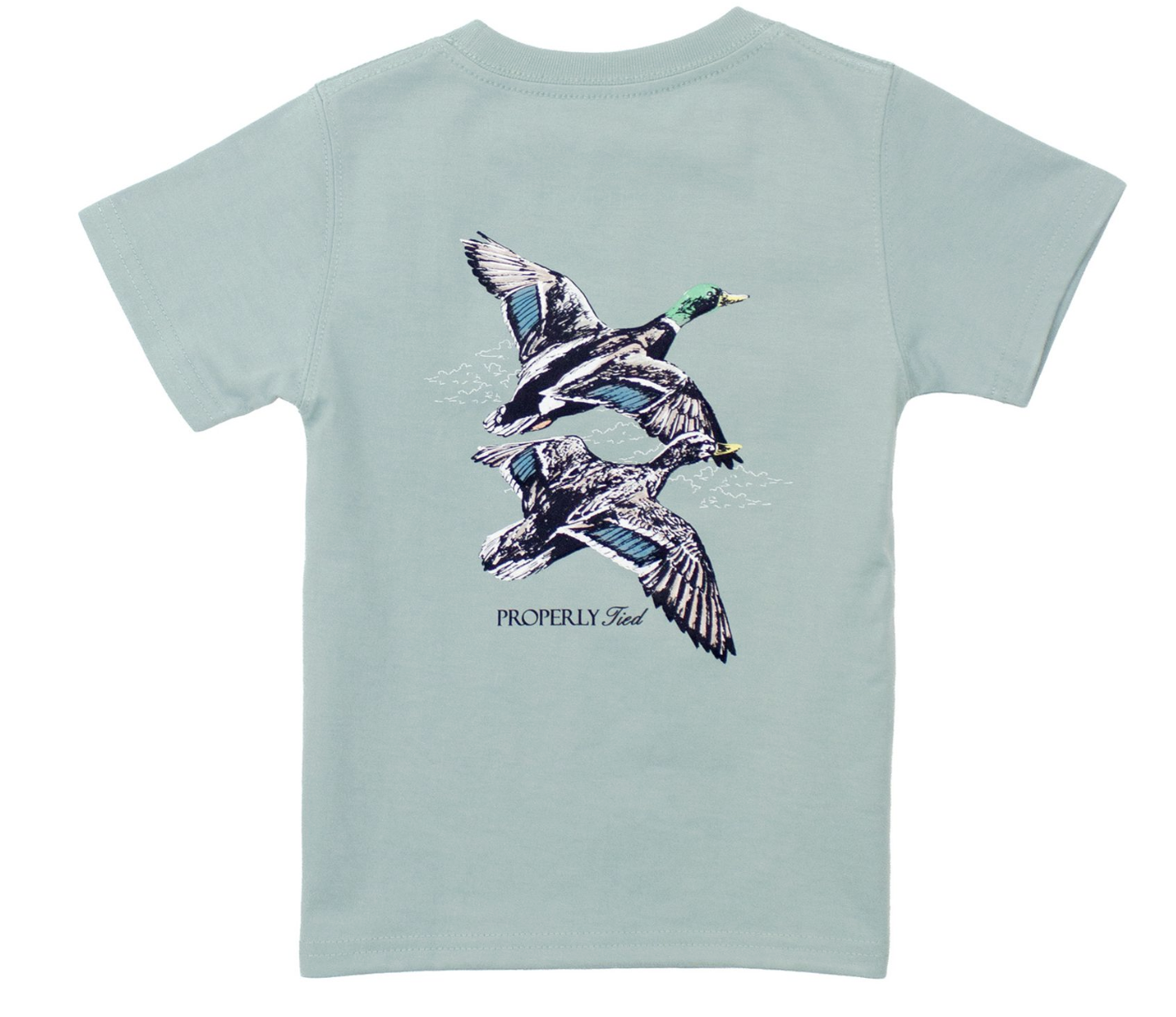 Properly Tied Migration SS T-Shirt - Marine Mist