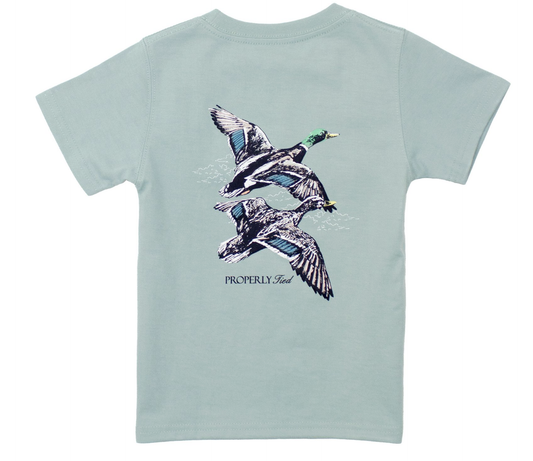 Properly Tied Migration SS T-Shirt - Marine Mist